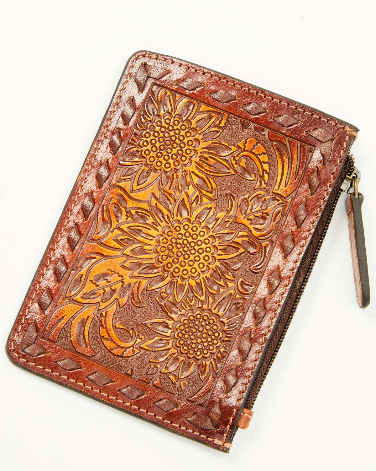 Women's Shyanne Zoie Sunflower Tooled Leather Wallet