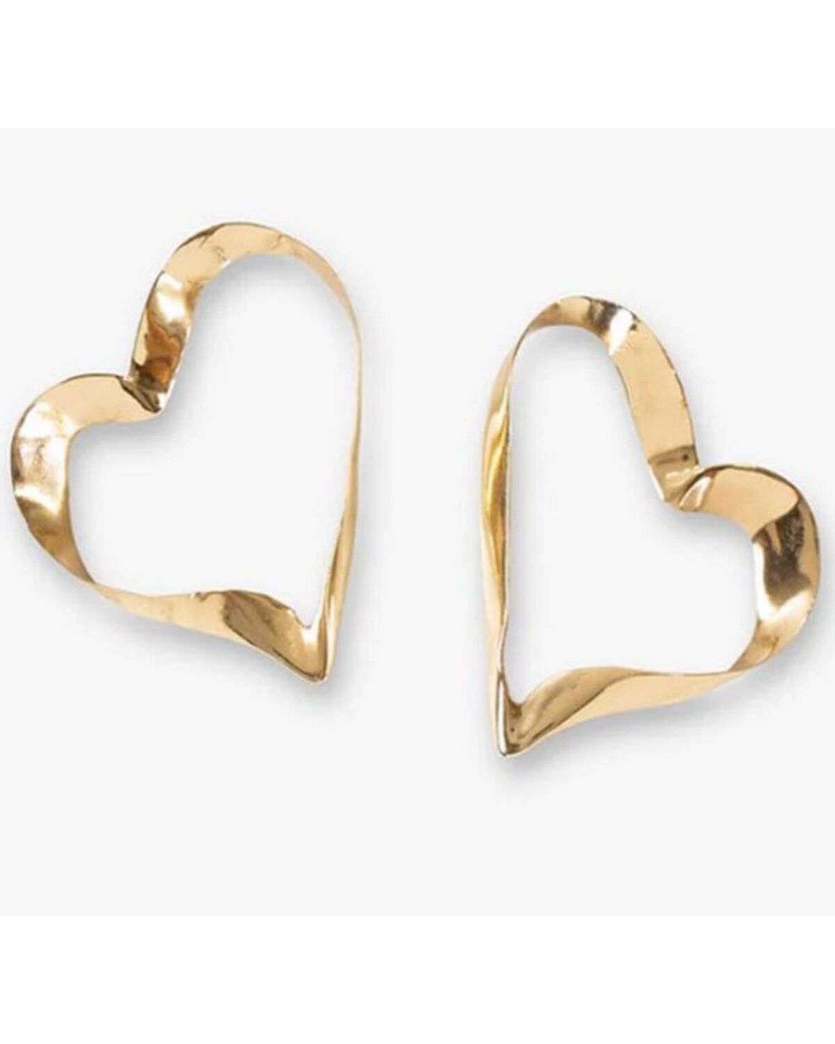Women's Ink + Alloy Hope Ribbon Heart Earrings