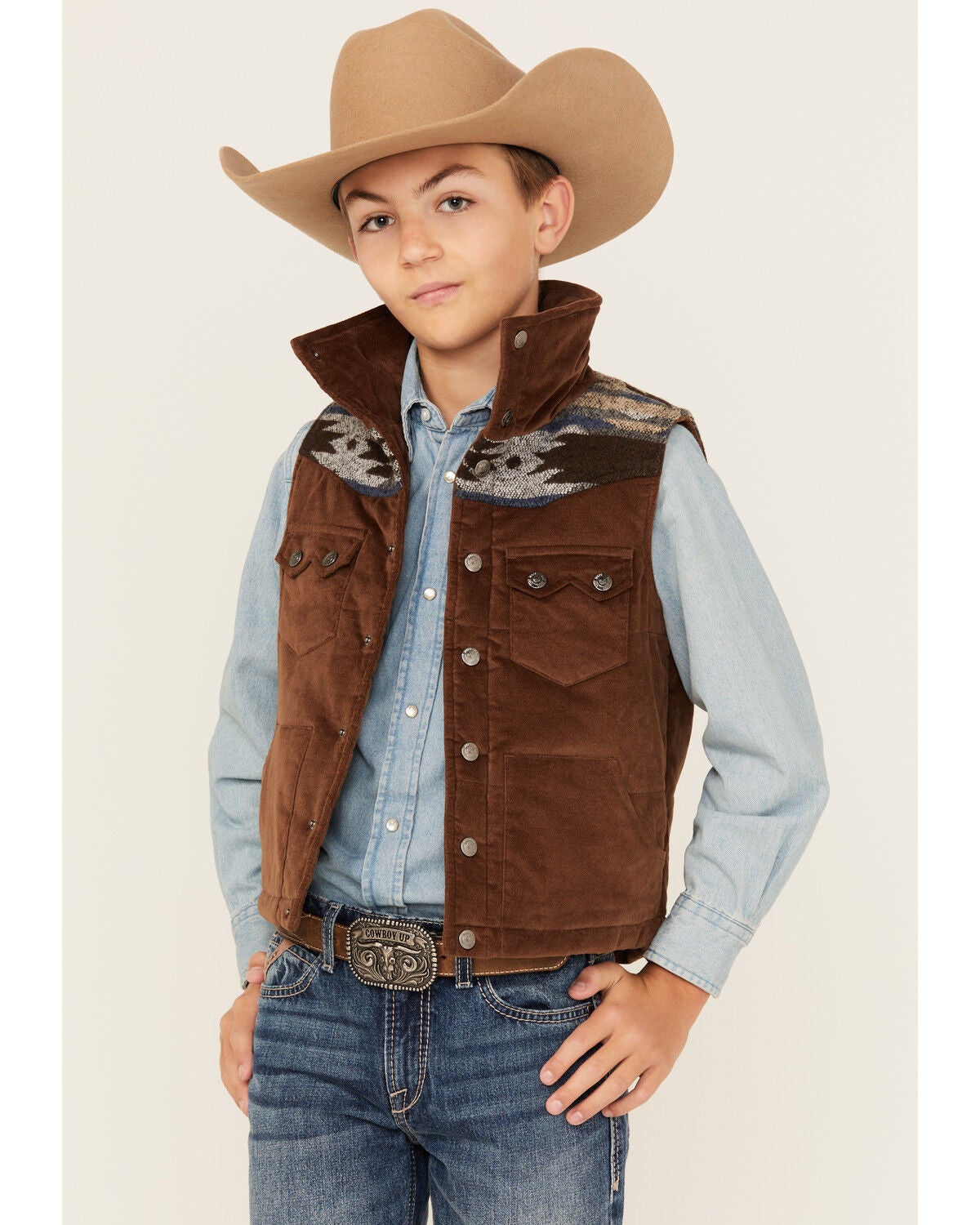 Boys' Cody James Rough Road Puffer Vest