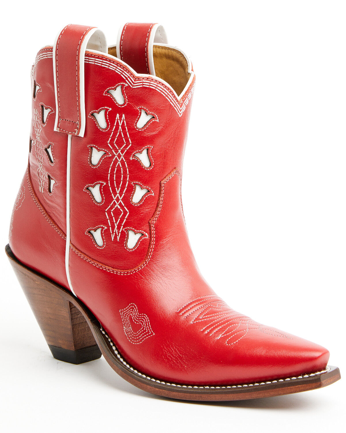 Women's Besita Boots The Bright Inlay Western Booties - Snip Toe