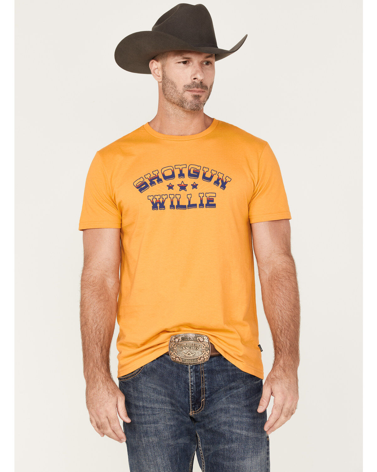 Men's Brixton x Willie Nelson Shotgun Willie Graphic T-Shirt