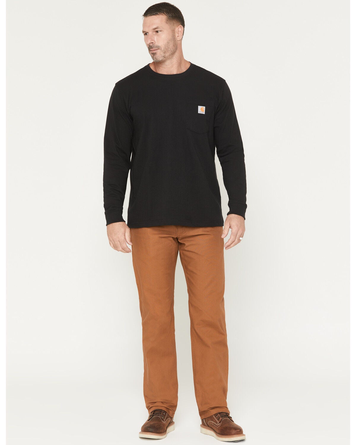 Men's Carhartt Rugged Flex Loose Straight Duck Dungaree Work Pants