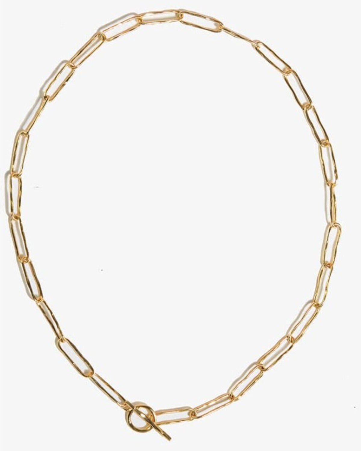 Women's Ink + Alloy Rachel 18K Paperclip Chain Necklace