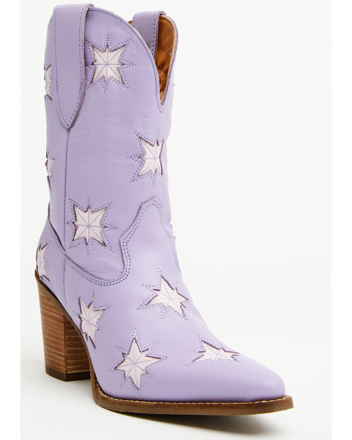 Women's Dingo Starburst Western Booties - Round Toe