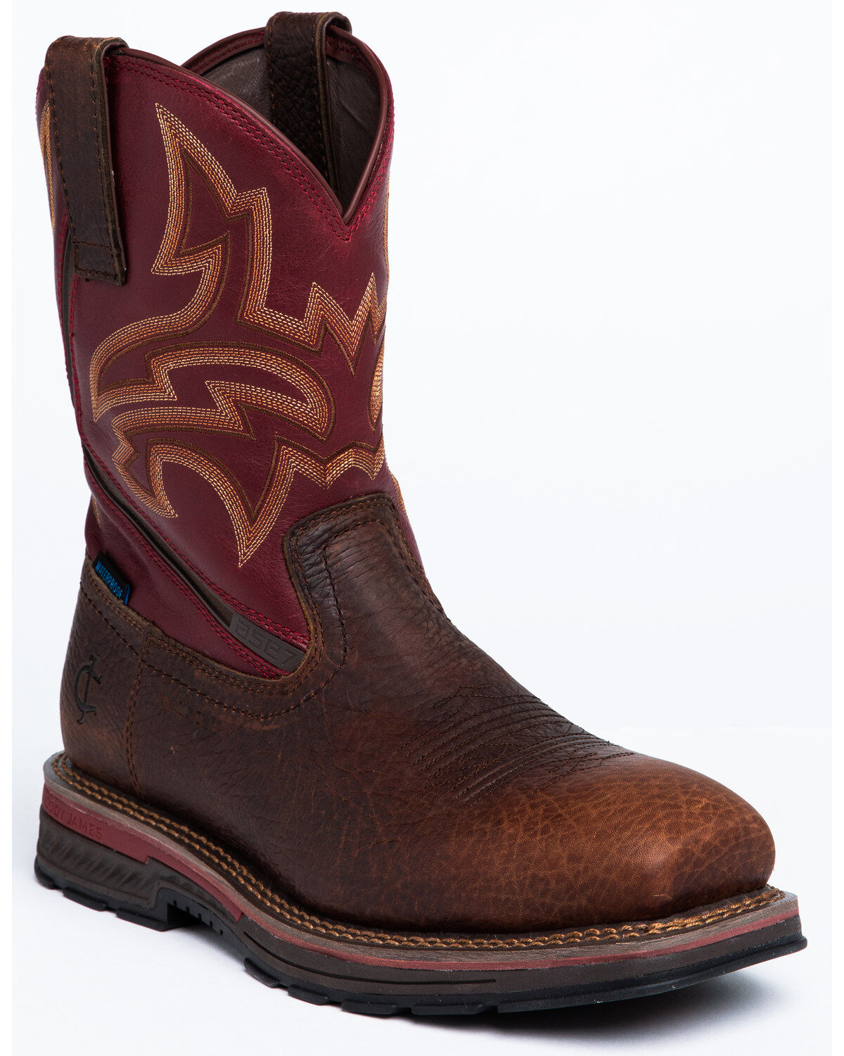 Men's Cody James ASE7 Disruptor Waterproof Western Work Boots - Nano C
