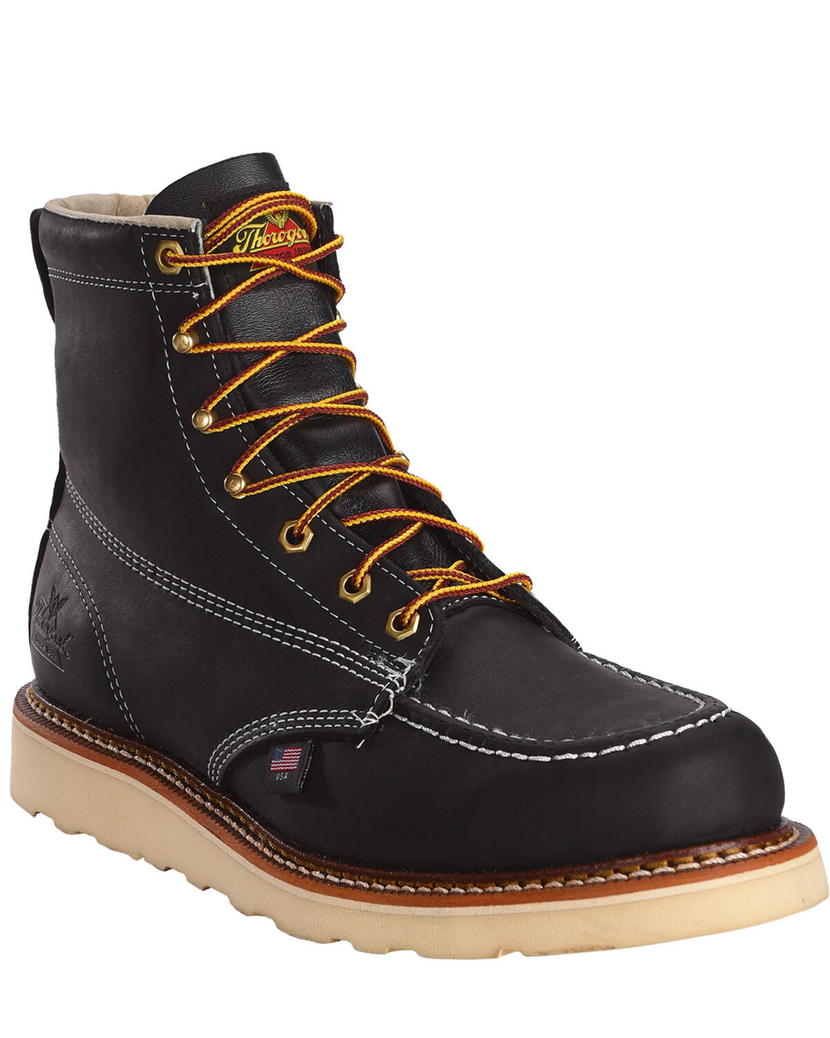 Men's Thorogood 6" American Heritage MAXWear USA Wedge Sole Work Boots