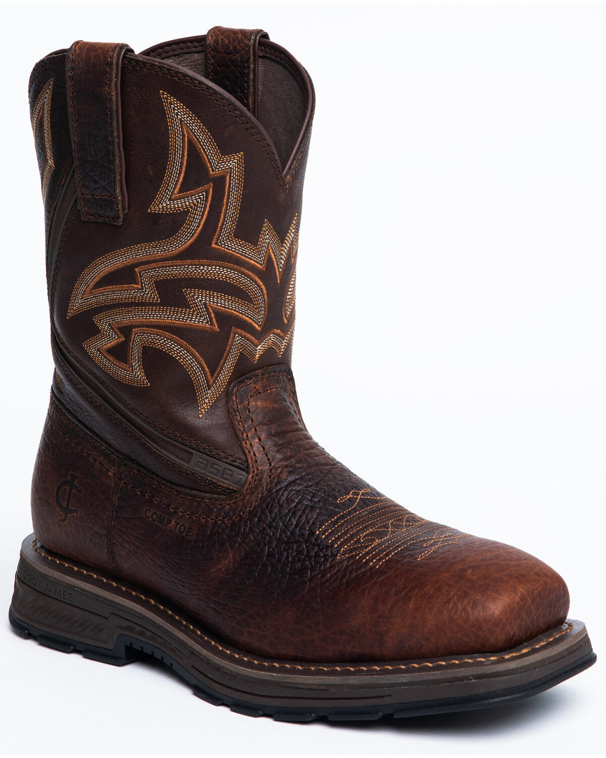 Men's Cody James ASE7 Disruptor Western Work Boots - Nano Composite To