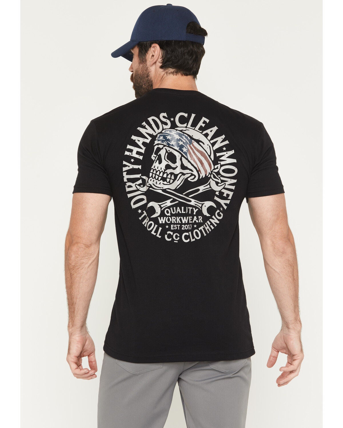 Men's Troll Co DHCM Pirate Short Sleeve Graphic T-Shirt