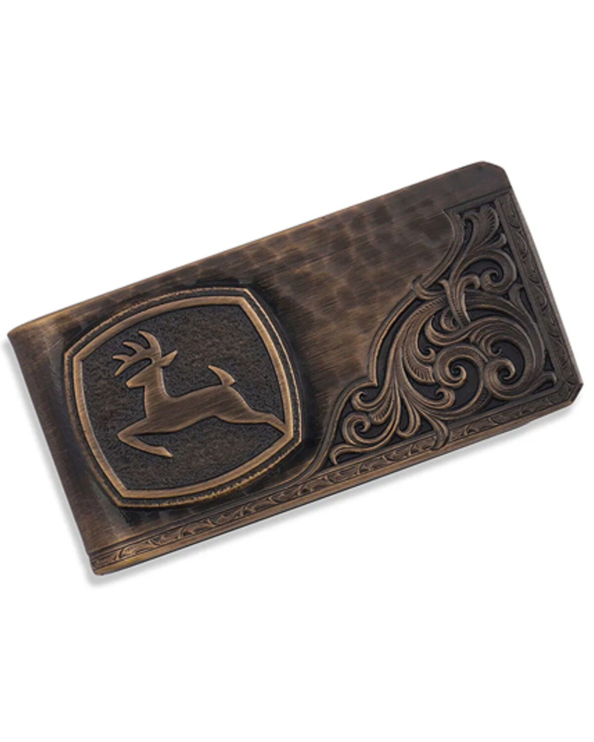 Men's John Deere Montana Silversmiths Filigree Money Clip