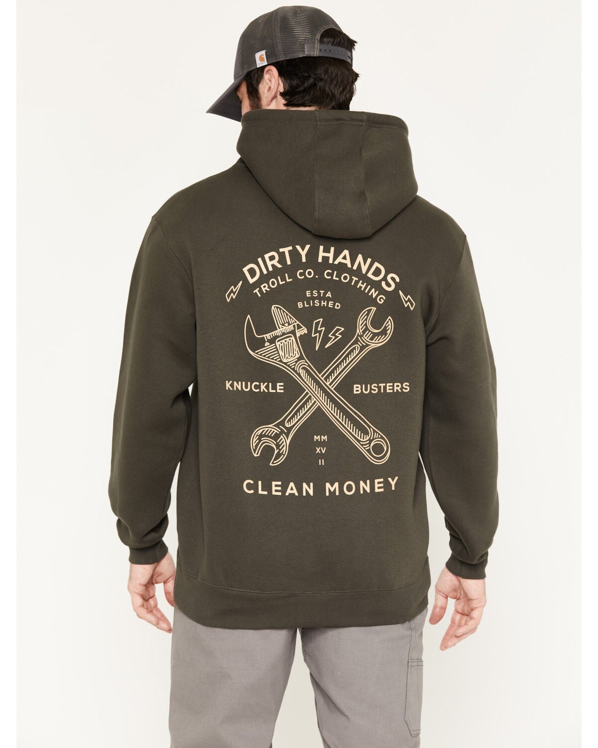 Men's Troll Co DHCM Twisting Wrenches Graphic Hooded Sweatshirt