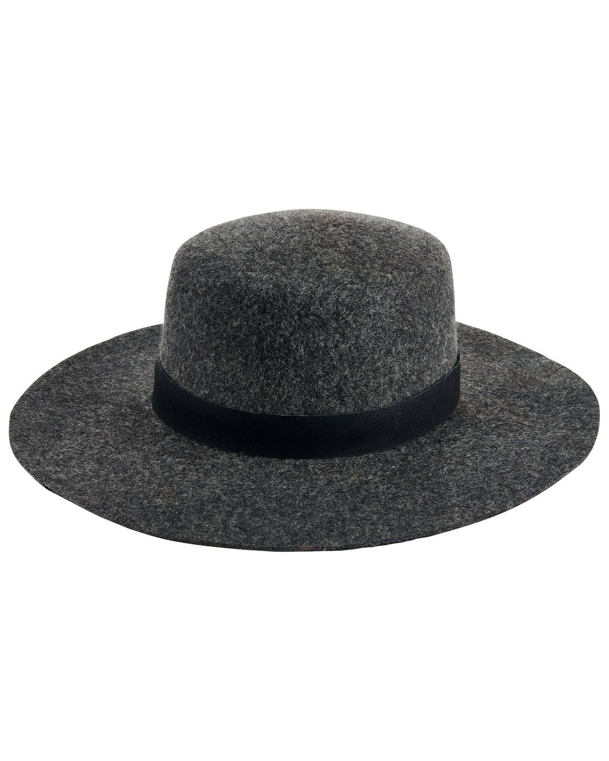 Women's San Diego Hat Company Wide Wool Boater Fashion Hat