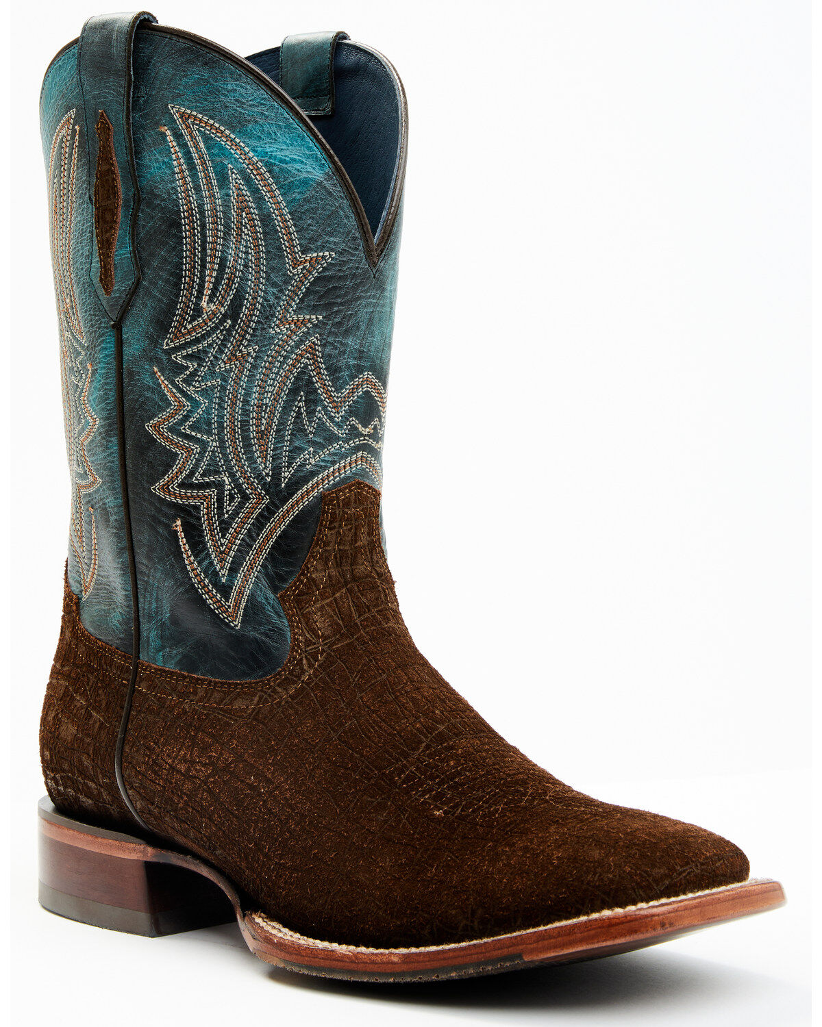 Men's Cody James Blue Collection Western Performance Boots - Broad Squ
