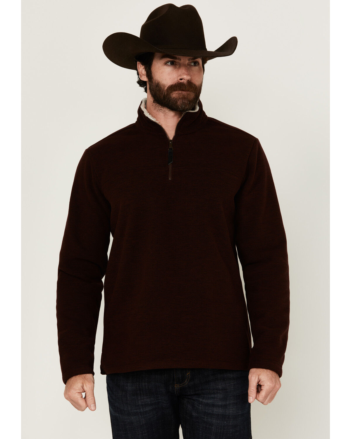 Men's Cody James Arctic Solid 1/4 Zip Fleece Pullover