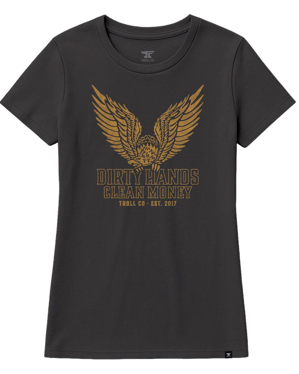 Women's Troll Co DHCM Grounded Short Sleeve Graphic Work Tee