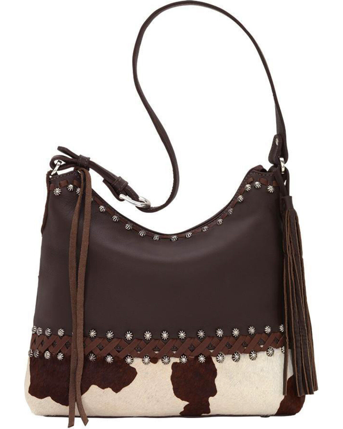 Women's American West Wild Horses Shoulder Handbag
