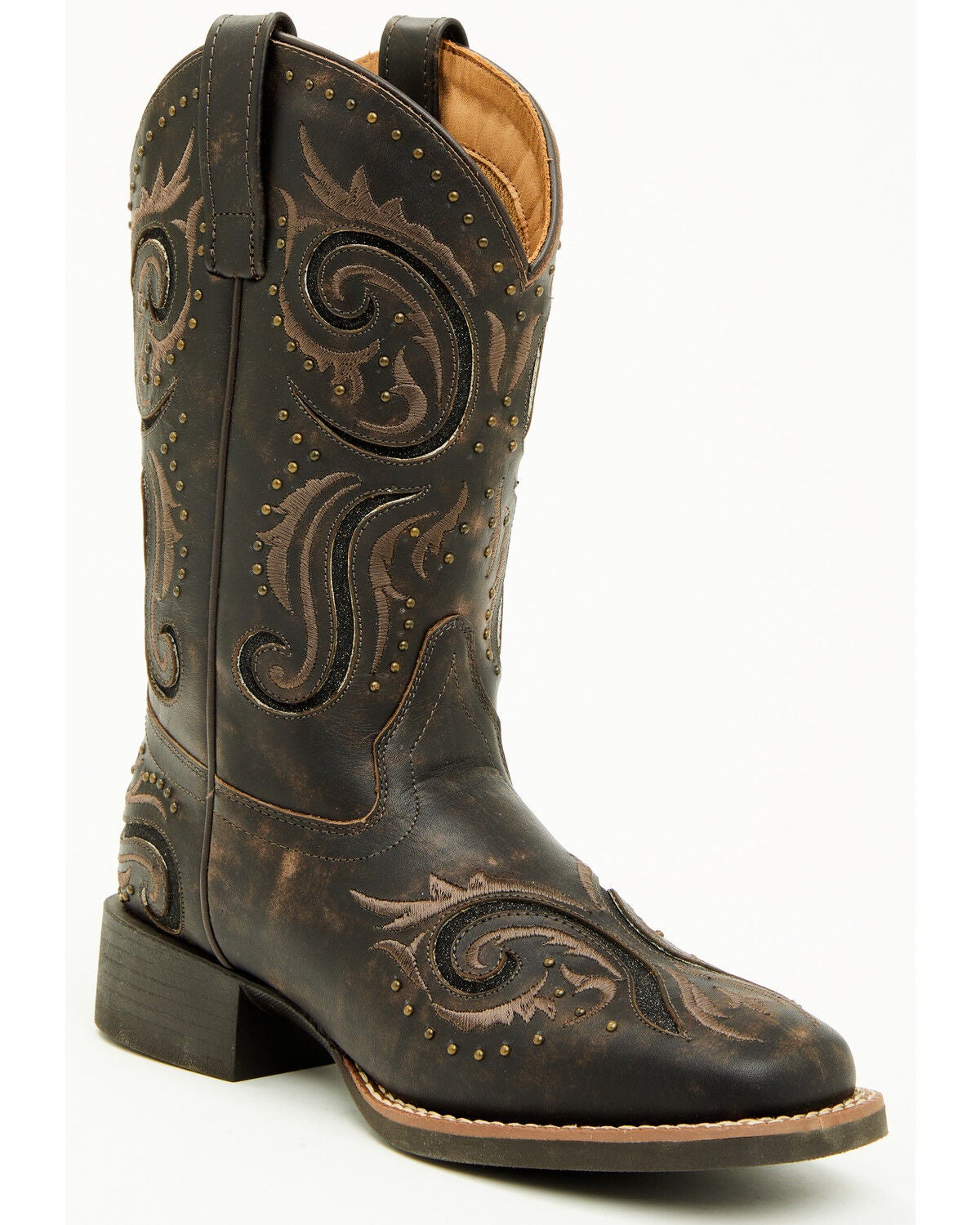 Women's Shyanne Solstice Greta Short Western Boots - Broad Square Toe
