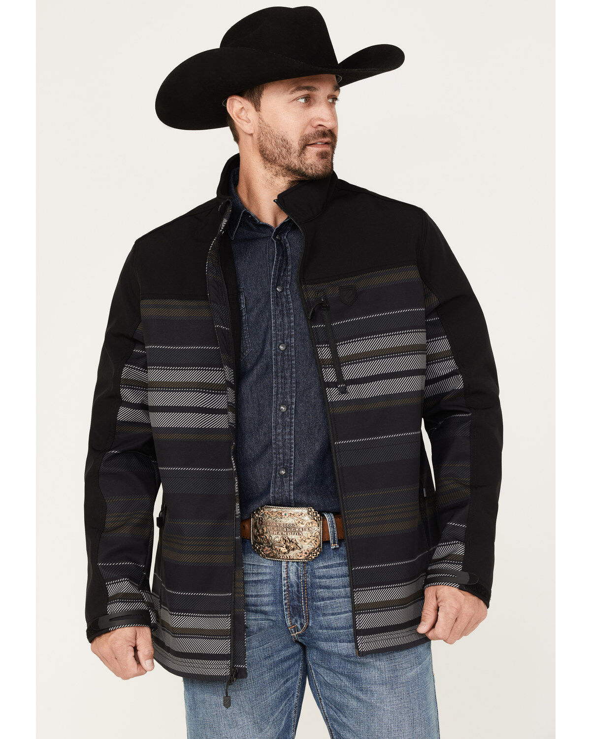 Men's RANK 45 Prescott Printed Softshell Jacket