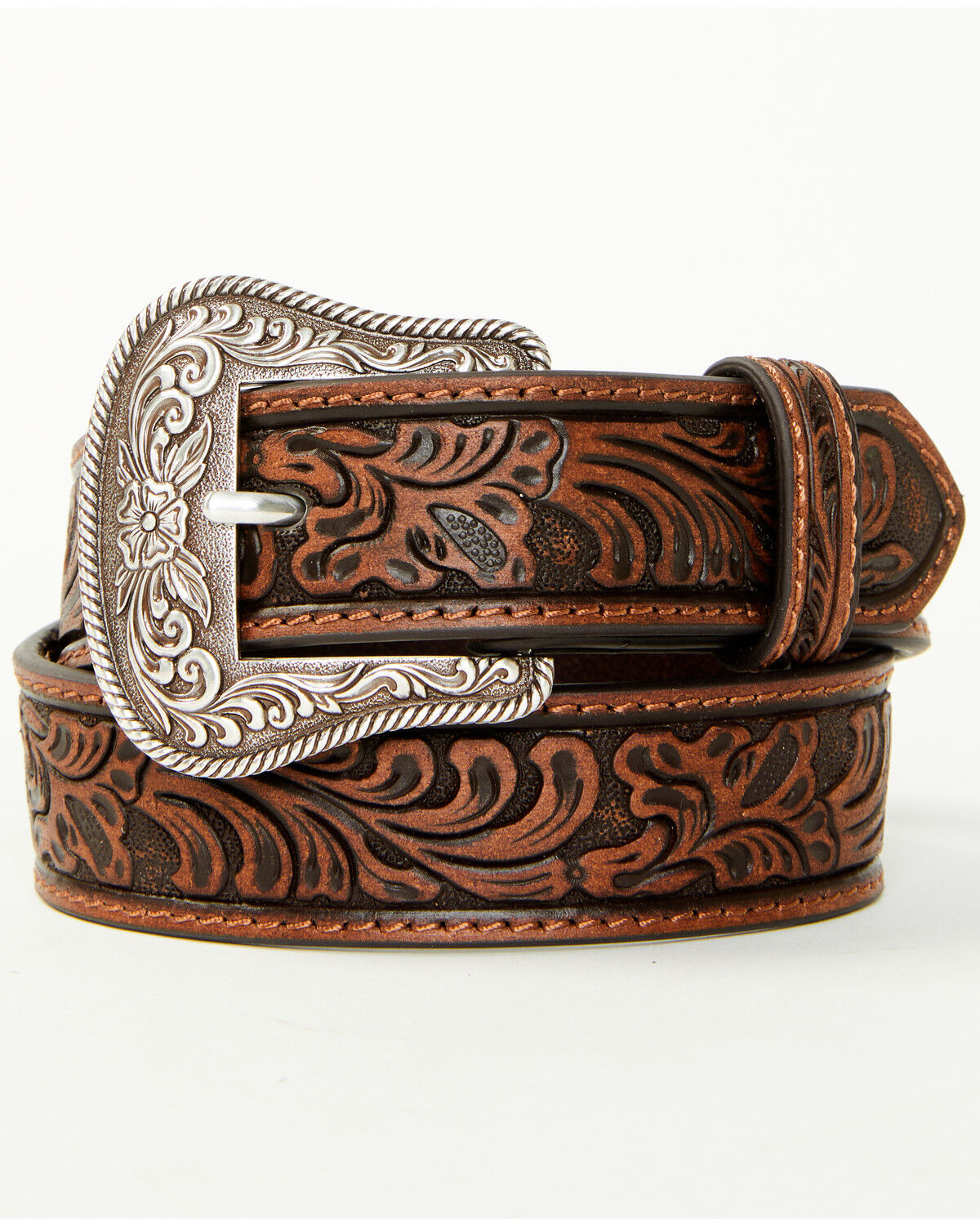 Girls' Shyanne Floral Tooled Belt