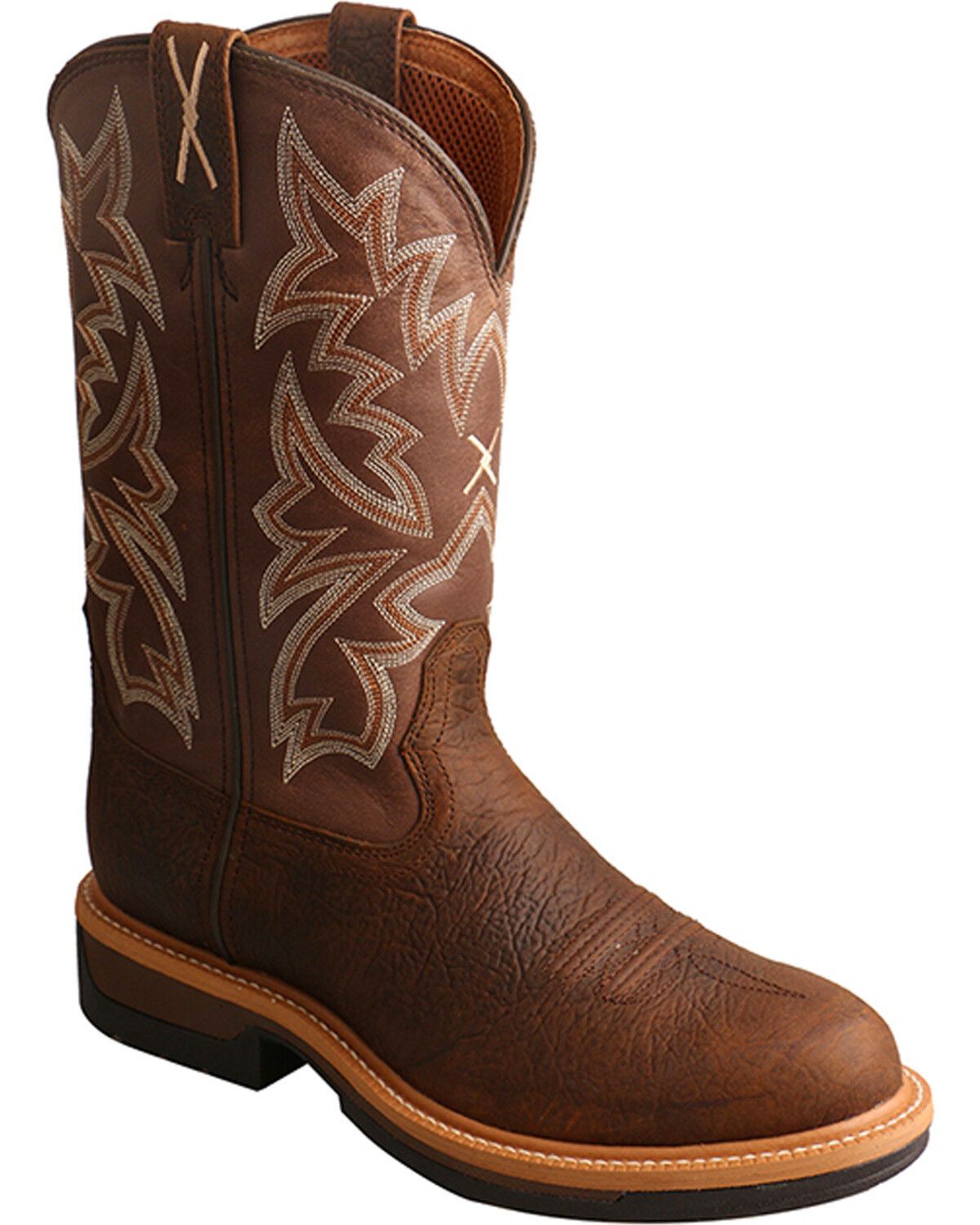 Men's Twisted X Lite Western Work Boots - Alloy Toe