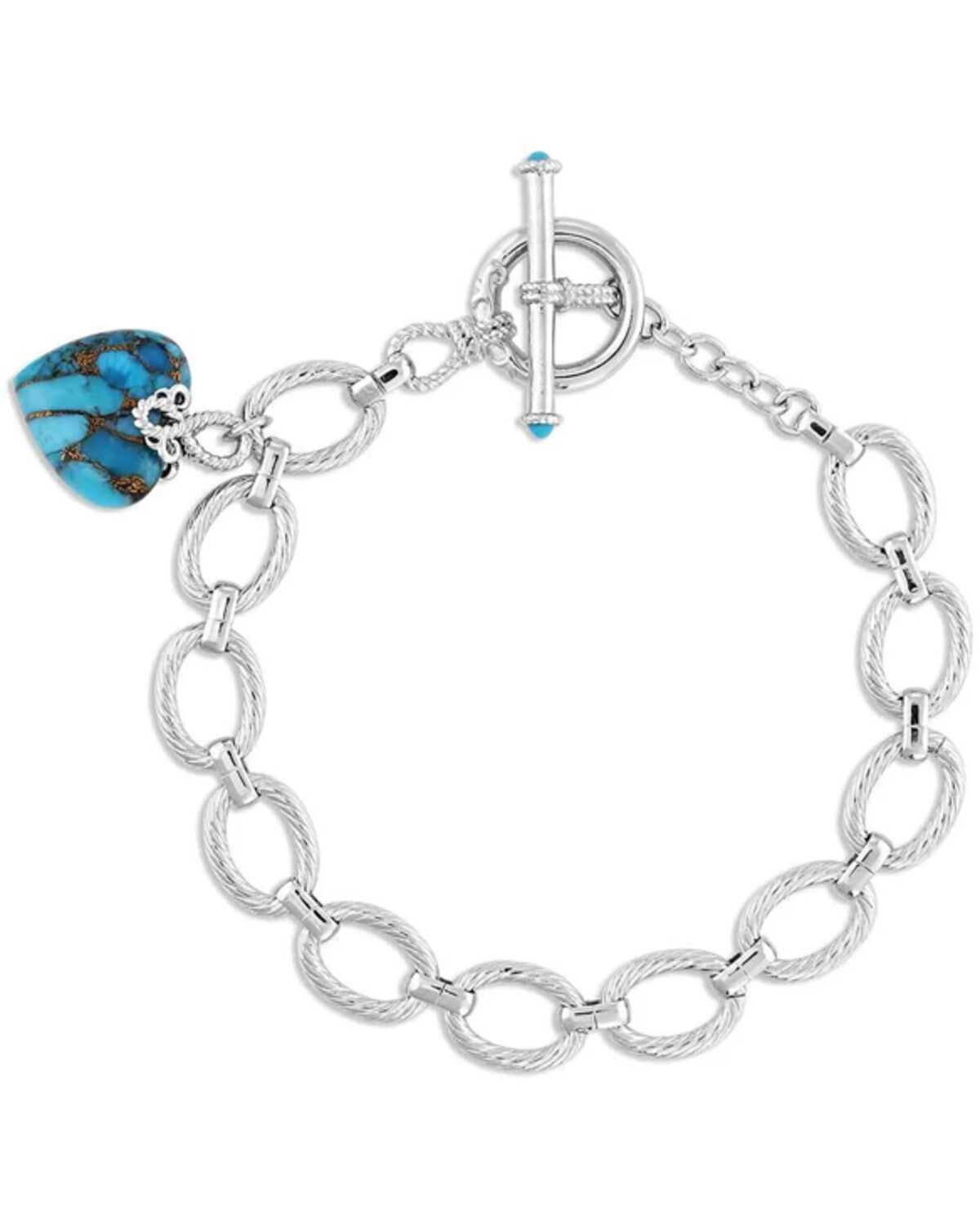 Women's Montana Silversmiths Untamable Heart Of Stone Bracelet