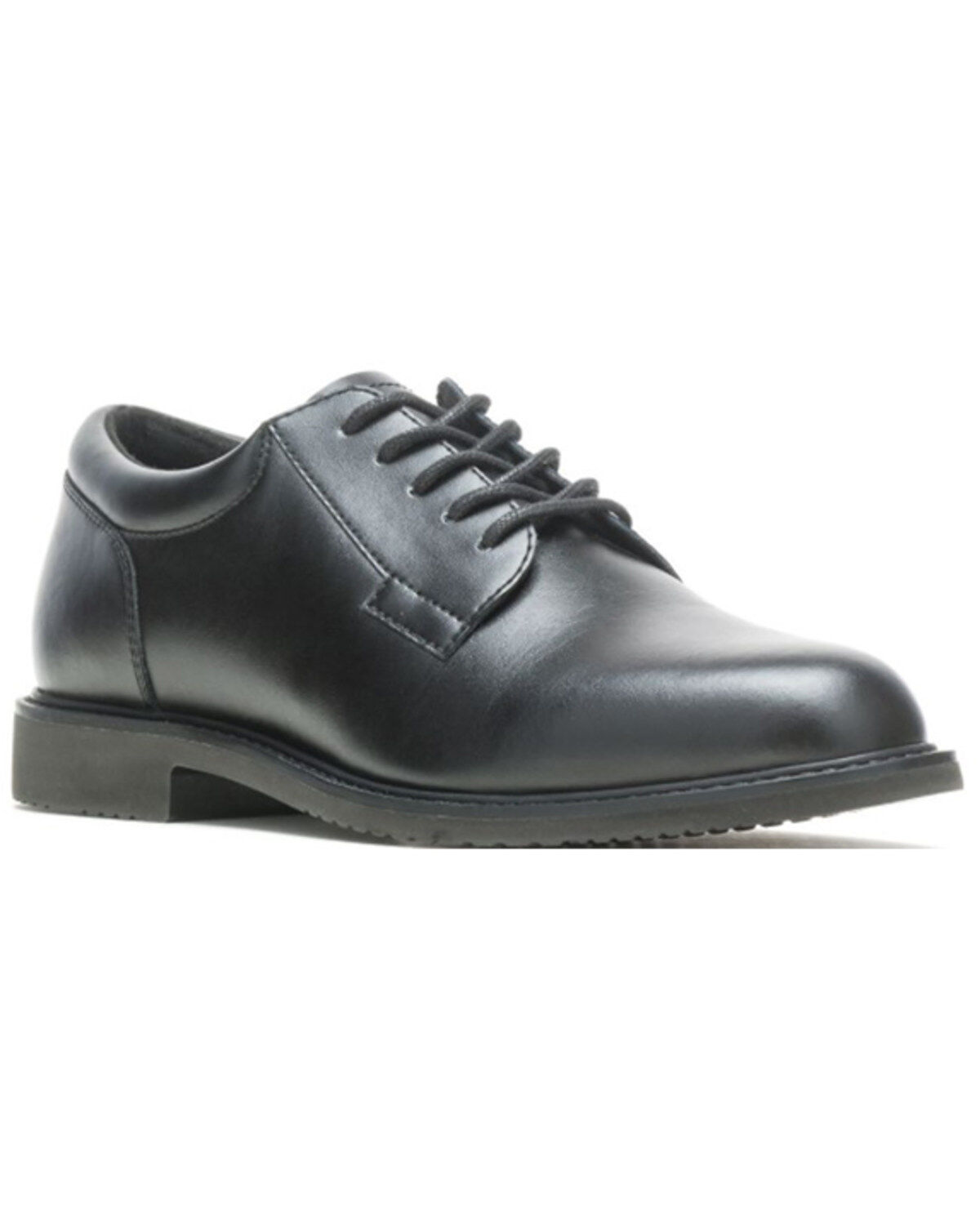 Men's Bates Sentry High Shine LUX Lace-Up Work Oxford Shoes - Round To