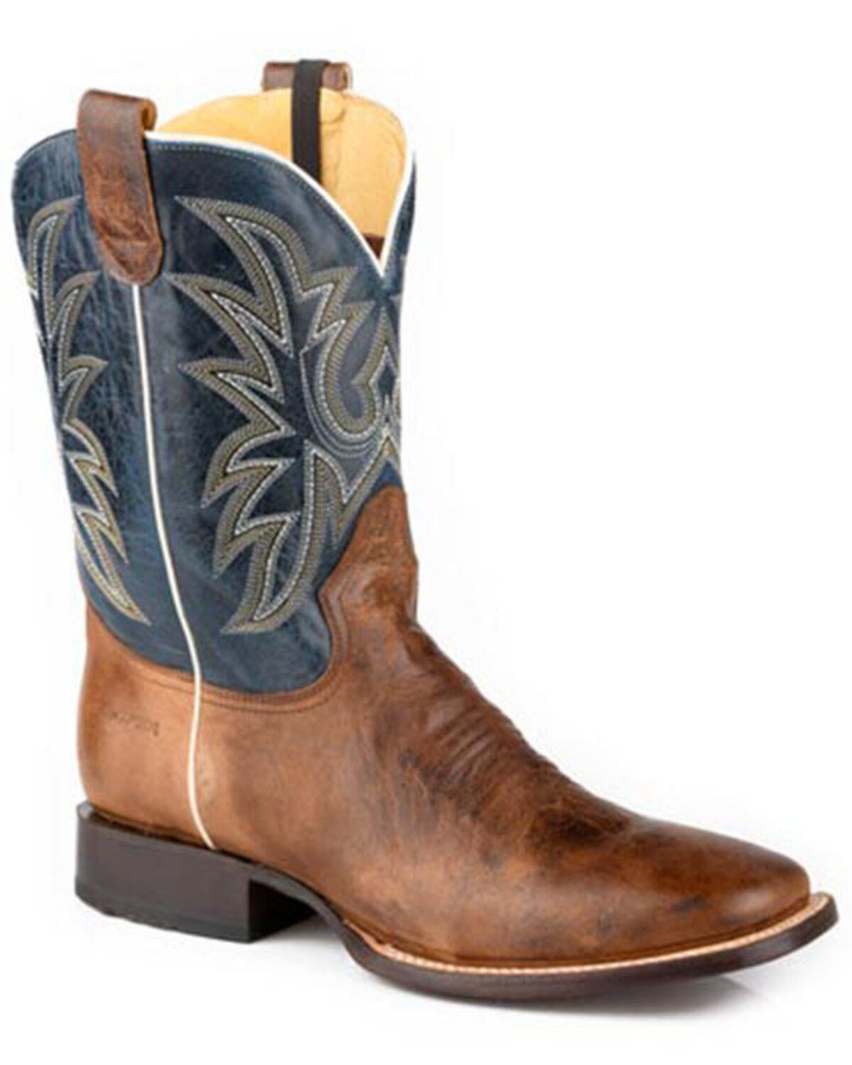 Men's Roper Pierce Concealed Carry Western Boots - Broad Square Toe