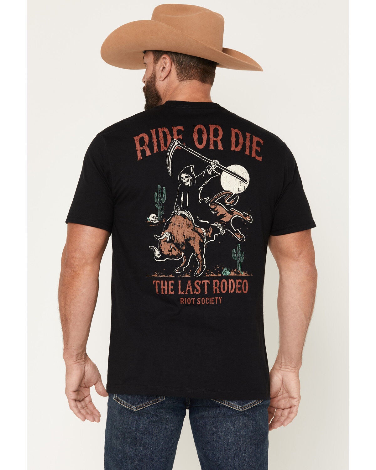 Men's Riot Society Ride Or Die Short Sleeve Graphic T-Shirt