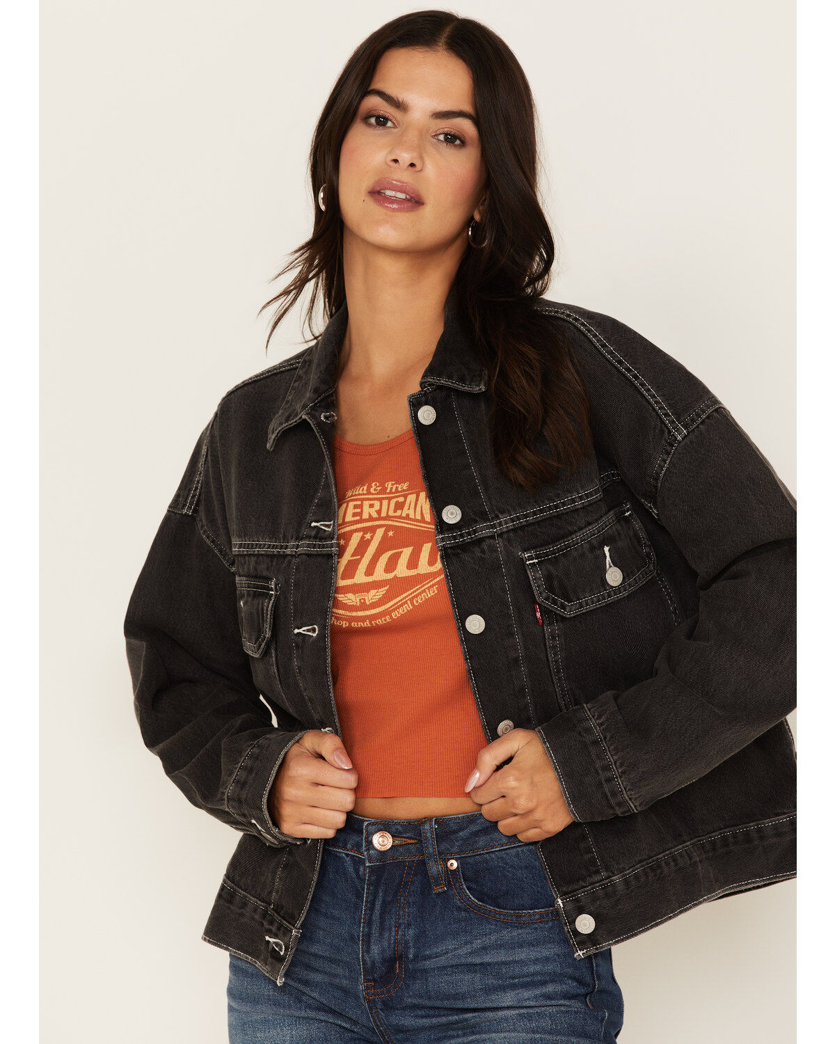 Women's Levi's Carpenter Denim Trucker Jacket