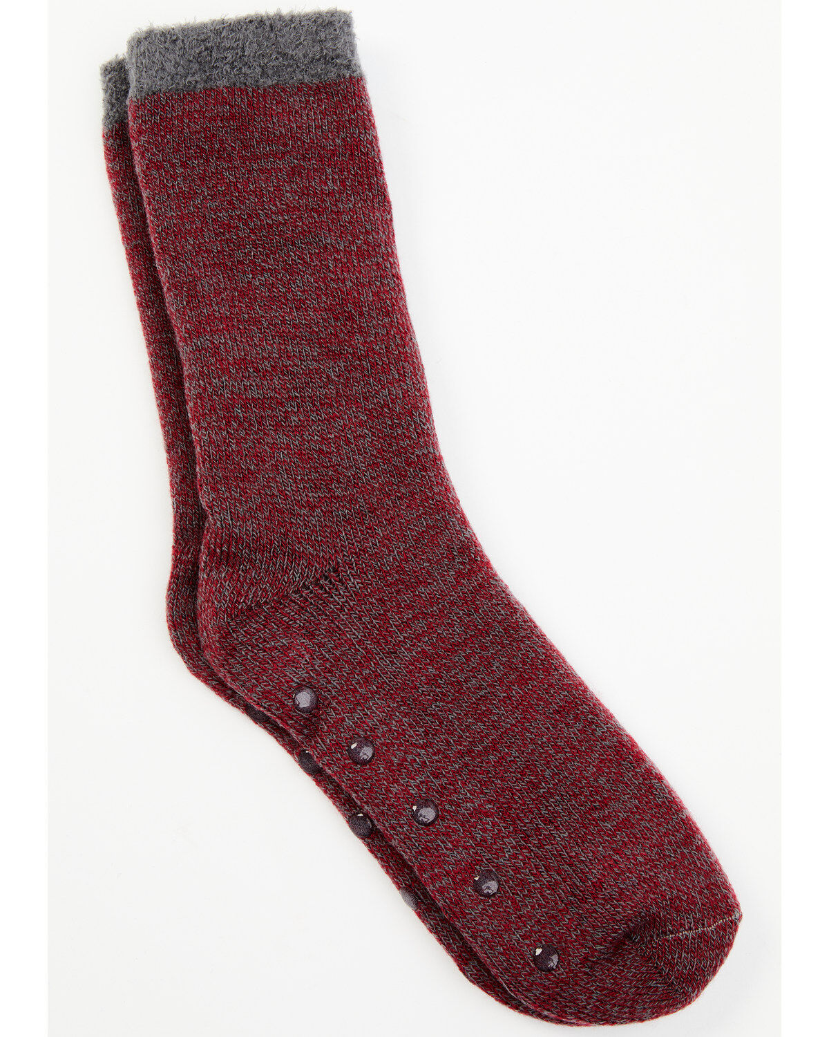 Men's Cody James Red Heathered Cozy Socks