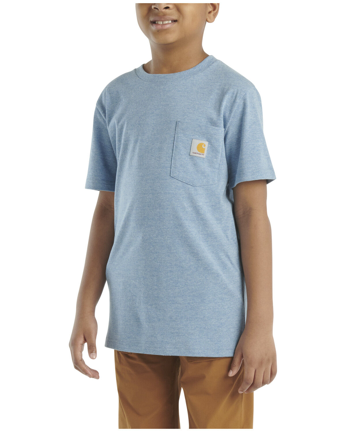 Boys' Carhartt Little Solid Short Sleeve Pocket T-Shirt