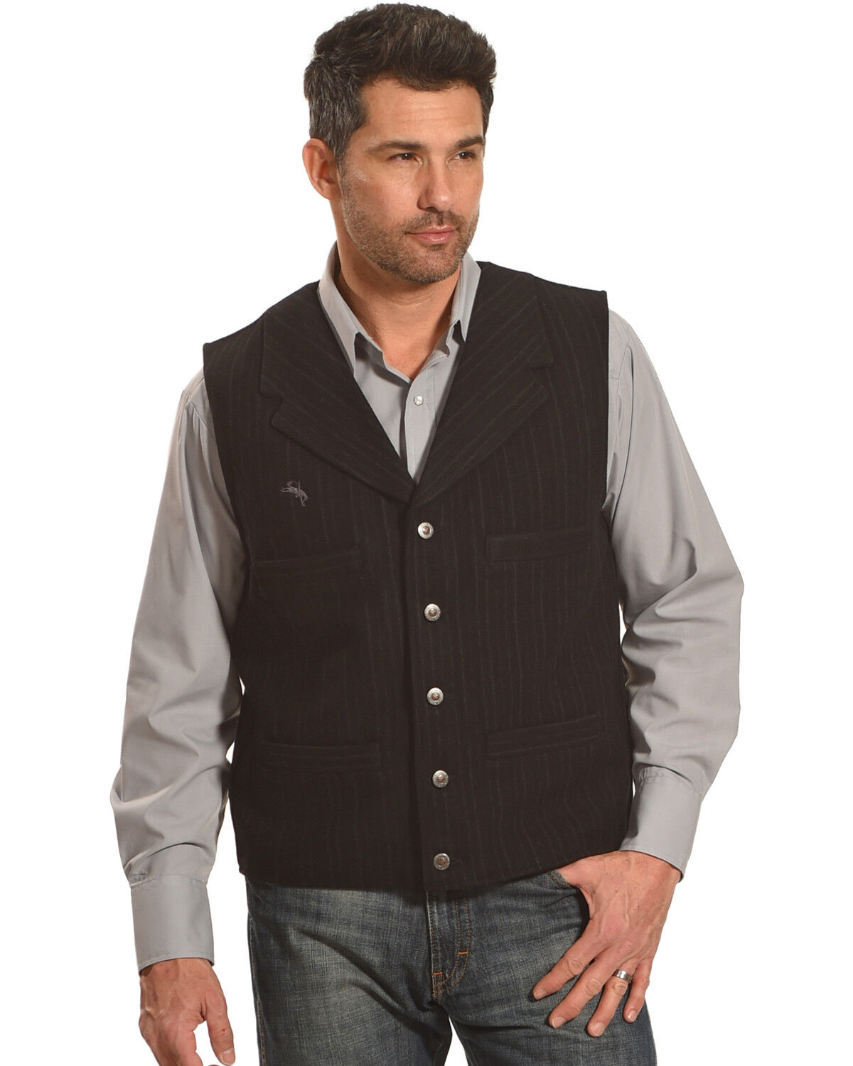 Men's Wyoming Traders Banker's Wool Vest