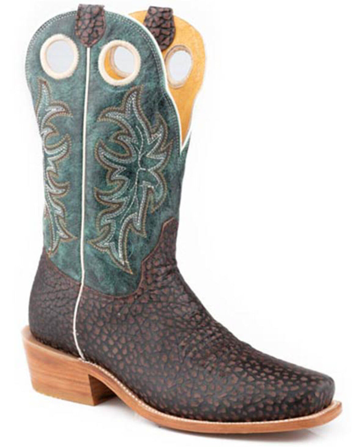 Men's Roper Ride 'Em Bullrider Western Boots - Square Toe