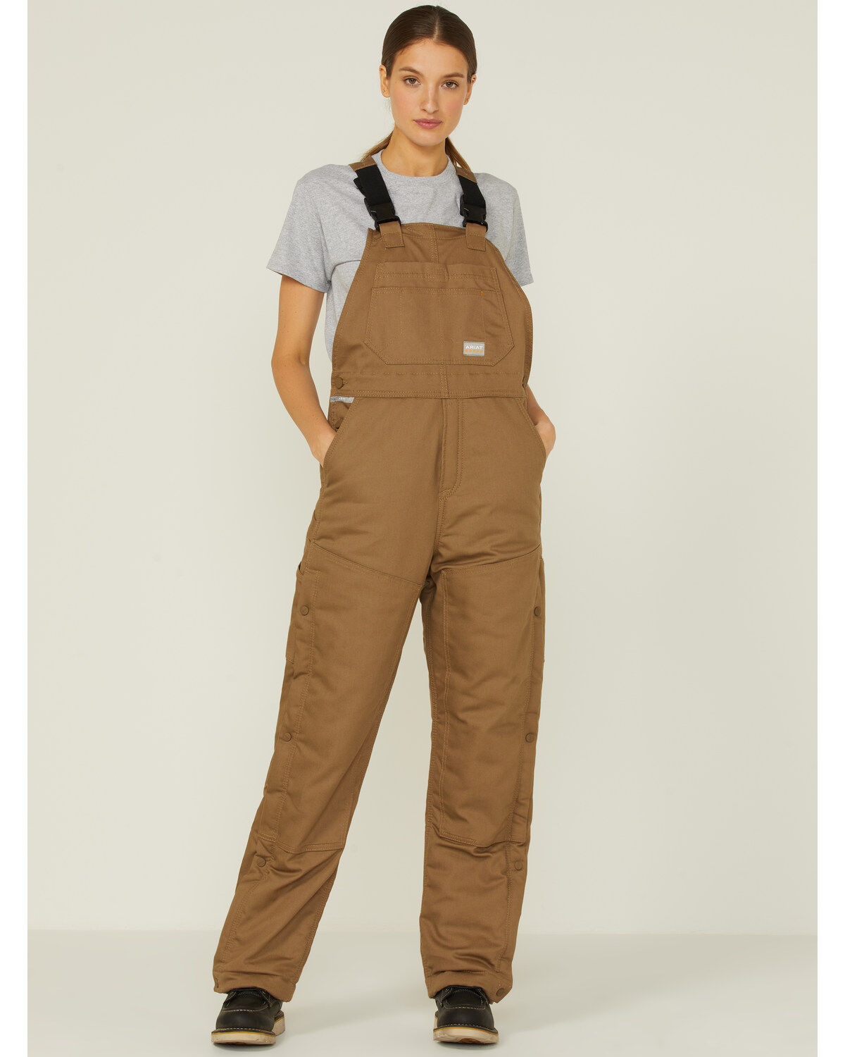 Women's Ariat Rebar DuraCanvas Stretch Insulated Bib Overalls