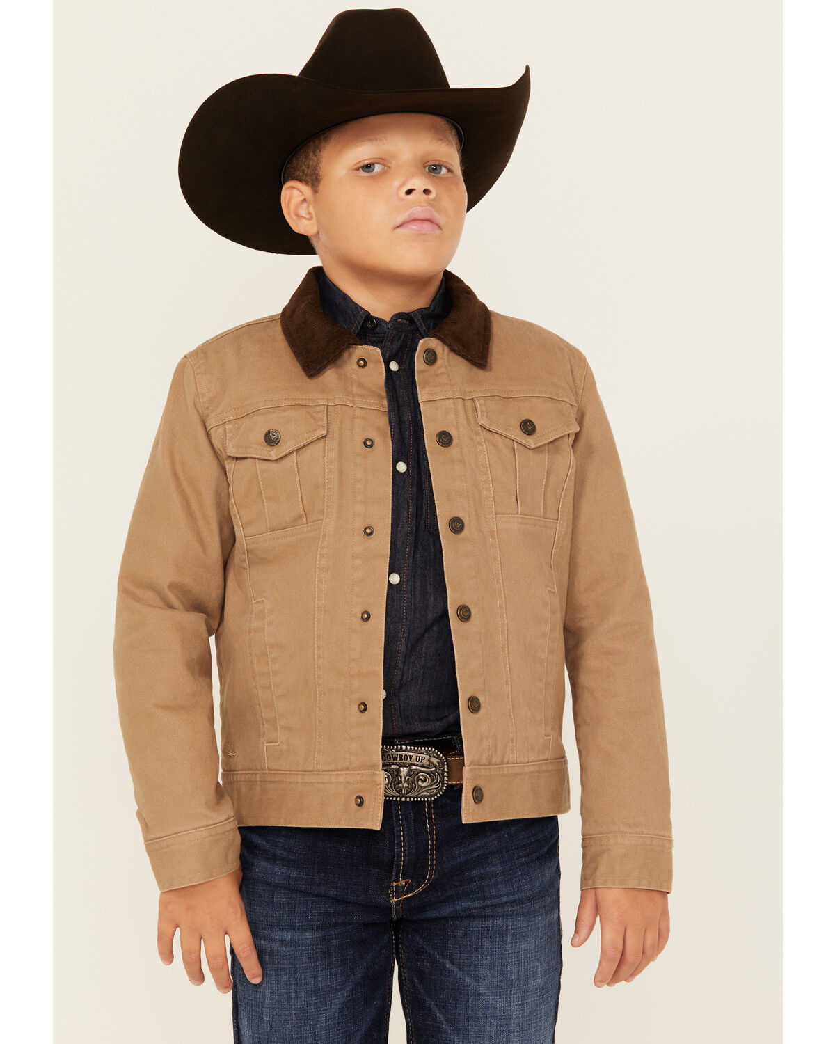 Boys' Cody James Ozark Washed Canvas Rancher Jacket