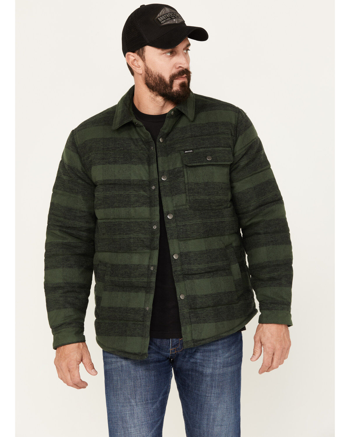 Men's Brixton Cass Striped Jacket