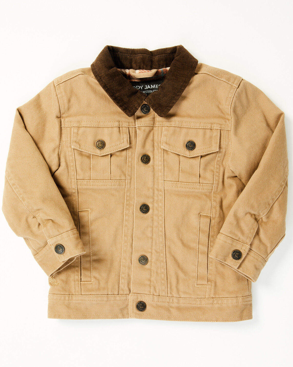 Boys' Cody James Toddler Ozark Washed Canvas Rancher Jacket