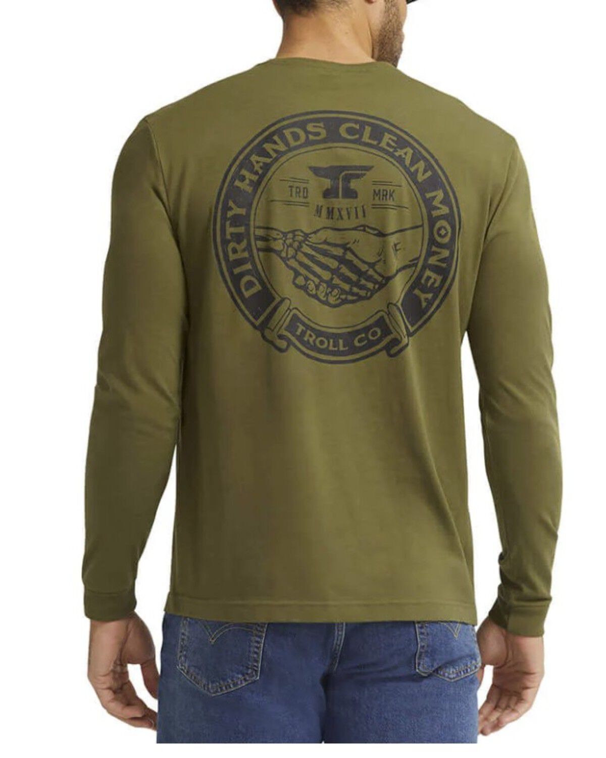 Men's Troll Co Haggler Long Sleeve Graphic Shirt