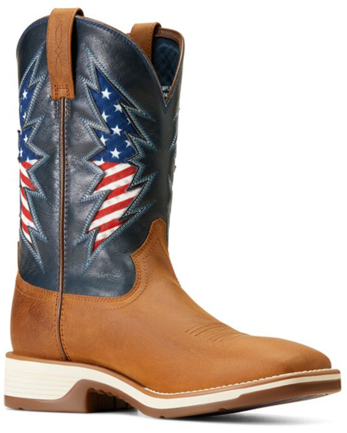 Men's Ariat Ridgeback VentTEK Performance Western Boots - Broad Square