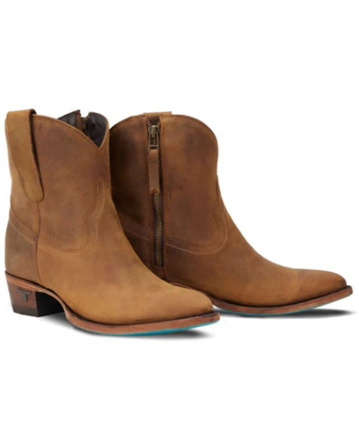Women's Lane Plain Jane Western Booties - Round Toe