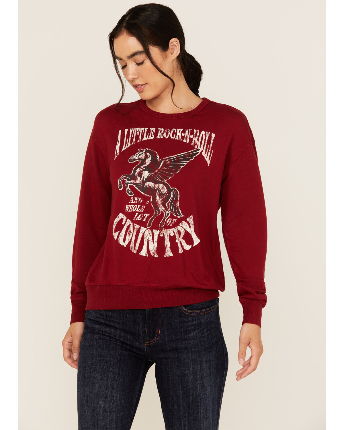 Women's Idyllwind Little Rock Lot of Country Pullover Sweatshirt
