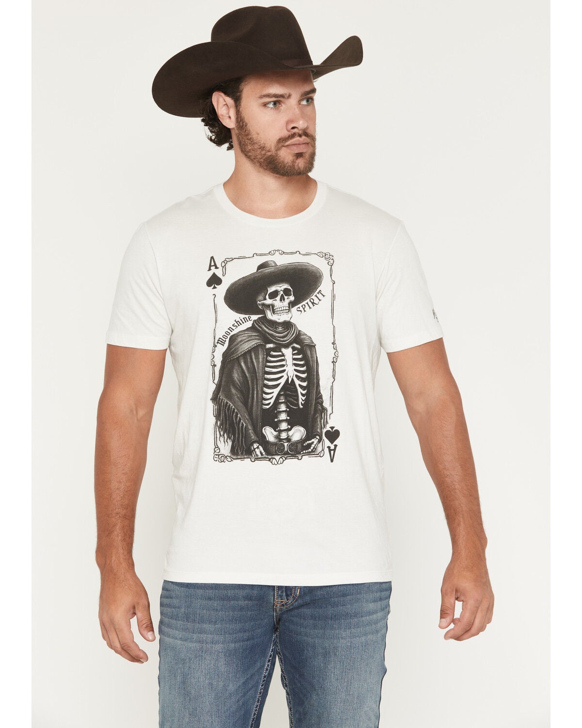 Men's Moonshine Spirit Player Sort Sleeve Graphic T-Shirt