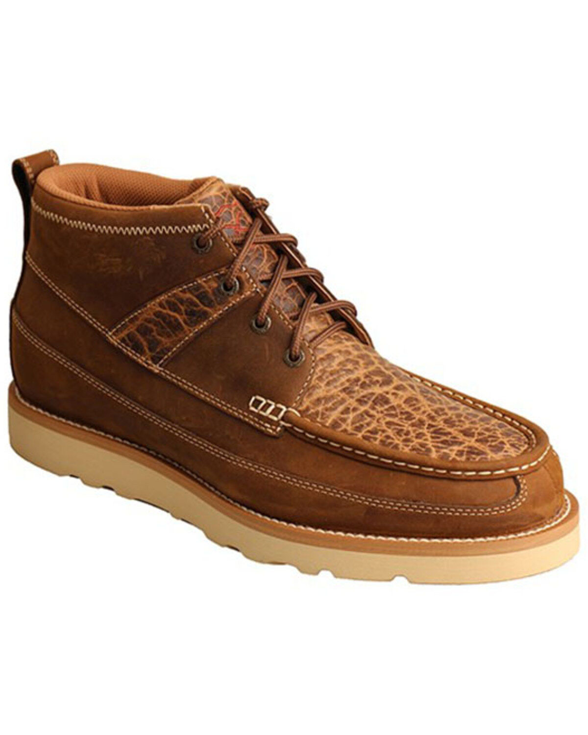 Men's Twisted X 4" Wedge Sole Boots - Moc Toe