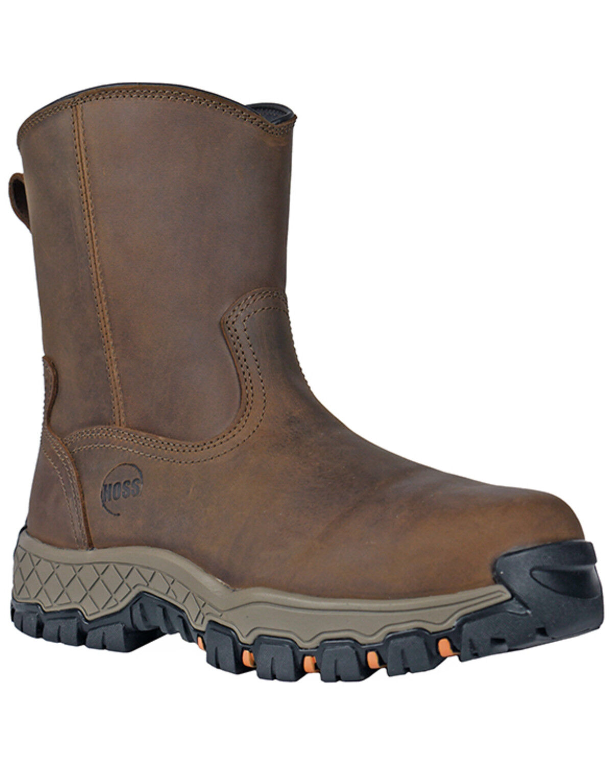 Men's Hoss 8" Waterproof Side-Zip Work Boots - Composite Toe