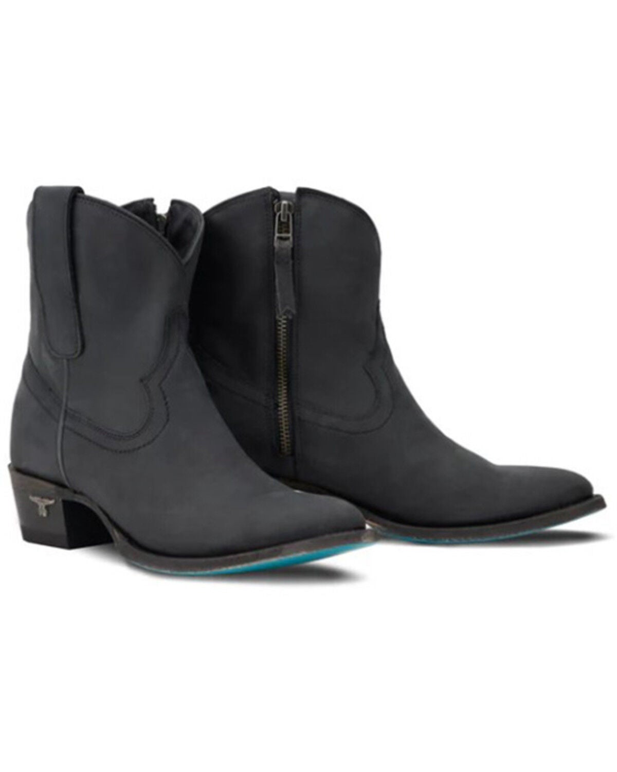 Women's Lane Plain Jane Western Booties - Round Toe