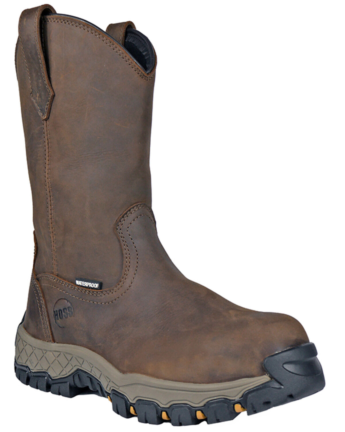 Men's Hoss 11" Waterproof Wellington Work Boots - Composite Toe