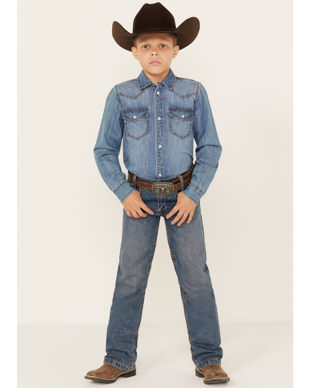 Boys' Cinch White Label Slim Straight Denim Jeans