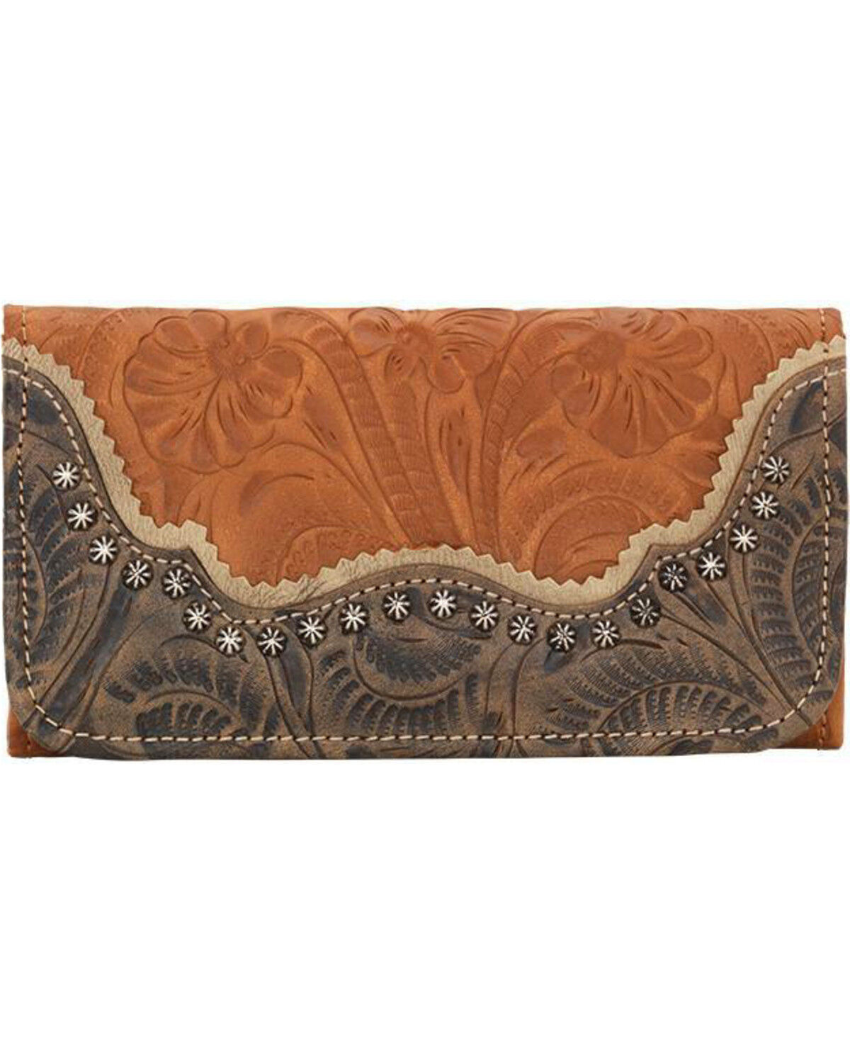 Women's American West Saddle Ridge Tri-Fold Wallet