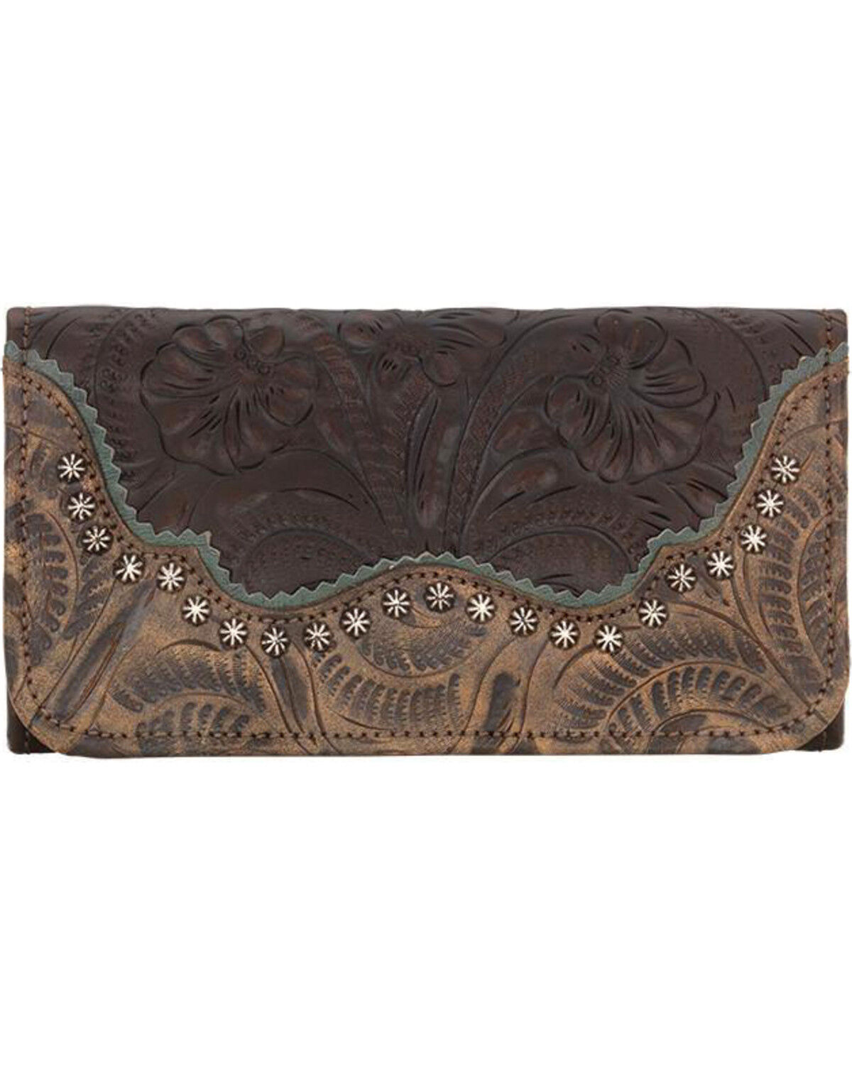 Women's American West Saddle Ridge Tri-Fold Wallet