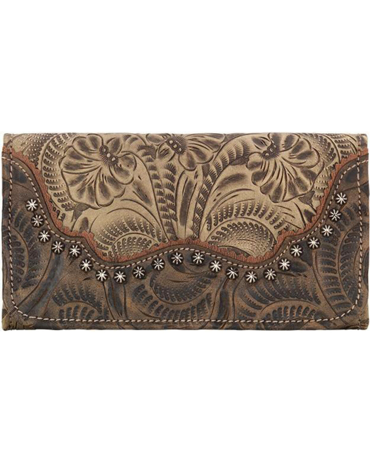 Women's American West Saddle Ridge Tri-Fold Wallet