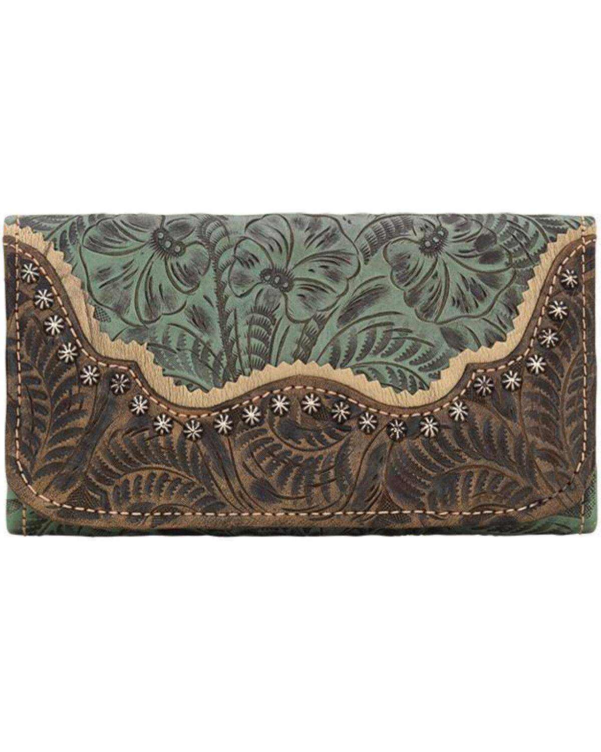 Women's American West Saddle Ridge Tri-Fold Wallet